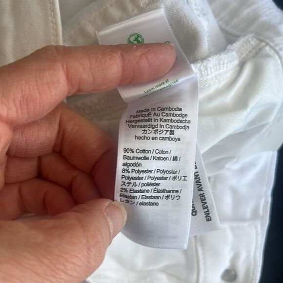 J Crew 9 inch Toothpick Jeans‎ Womens Size 26 White Wash - Picture 9 of 9